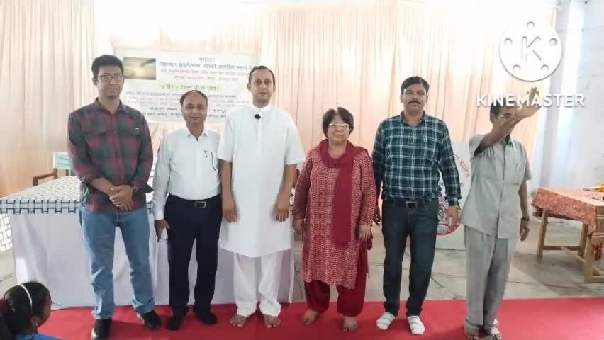 कानपुर: #बिठूर के राम जानकी इंटर कॉलेज में आध्यात्मिक क्षेत्र में बच्चों के विकास को लेकर के योग शिविर का आयोजन