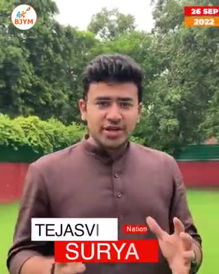 Two years of Sh. #tejasvi_surya as BJYM National President. #BJYM #bjymRajasthan