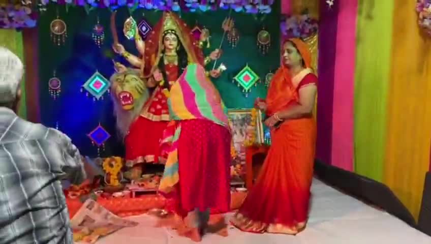 वॉर्ड 53 बालाजी नगर में नवरात्रा स्थापना में शामिल होते हुए, सभी को नवरात्रि की हार्दिक शुभकामनाएं 
#kota #ward53