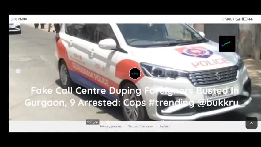 #Police said they have seized Rs 1.5 lakh cash, four laptops, 3 cpu .
#gurugram #tredning #viral #news #trendings