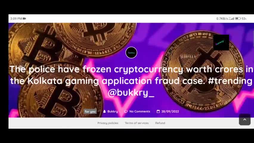 The #police have #frozen #cryptocurrency worth #crores in the #Kolkata #gaming #application #fraud case
#trendings