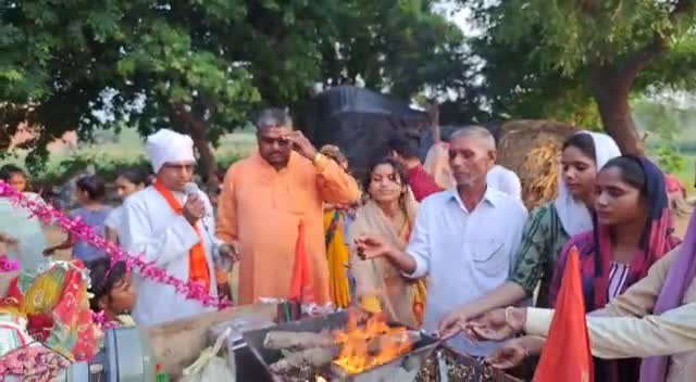 चलित बृहद यज्ञ का आयोजन हुआ 
#ramayana 
#rammndir