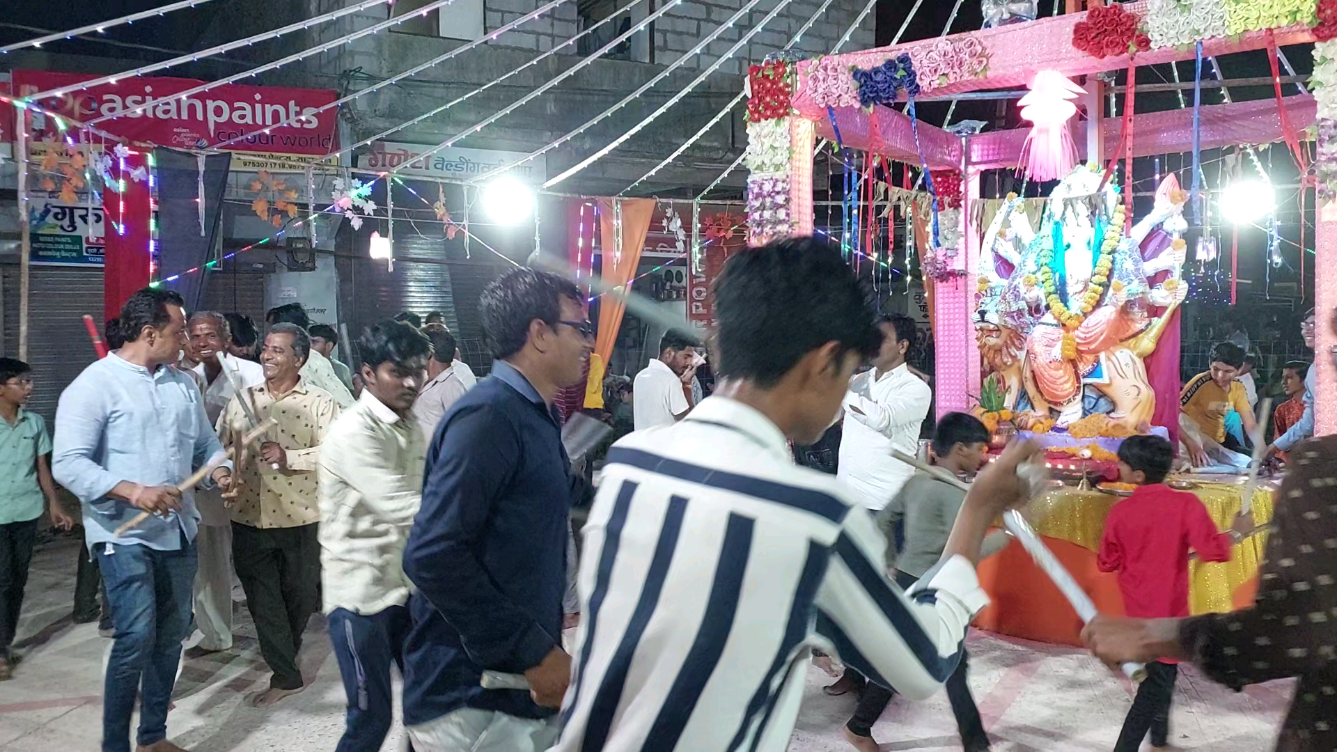 साबाखेड़ा में मां अम्बे की आराधना का सौभाग्य मिला 🌹🙏 जय माता दी 🙏🌹 #मंदसौर_विधानसभा