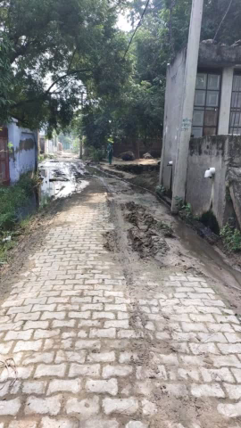 सादाबाद: सहपऊ ब्लाक के ग्राम बुढाइचमें भरा पानी #dmhathras #yogi_expose