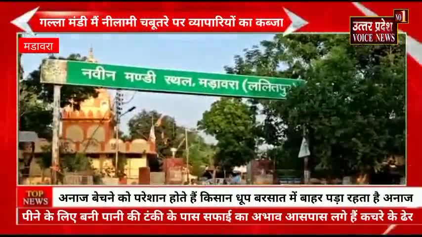 मड़ावरा गल्ला मंडी में नीलामी चबूतरे पर व्यापारियों का अवैध कब्जा। बरसात में पड़ा रहता है किसान का अनाज
#madawara