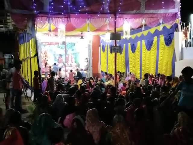 खैरा: #गढ़ी  दुर्गा  मंदिर पूजा