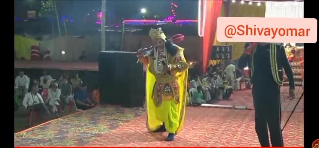 अकबरपुर: अकबरपुर रामलीला: अकबरपुर रामलीला में सोमवार शाम अंगद पैज़, रामसेतु निर्माण व रामेश्वर स्थापना हुई #shivayomar #ramlila