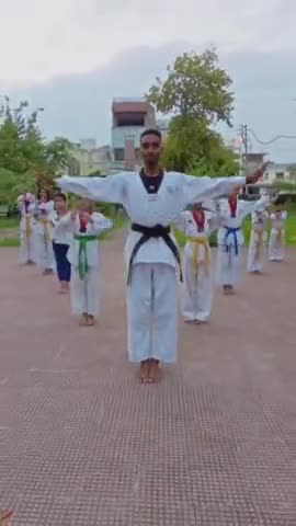 #adityachanal Team Meghdoot Nagar Academy 
 #taekwondo #martialarts