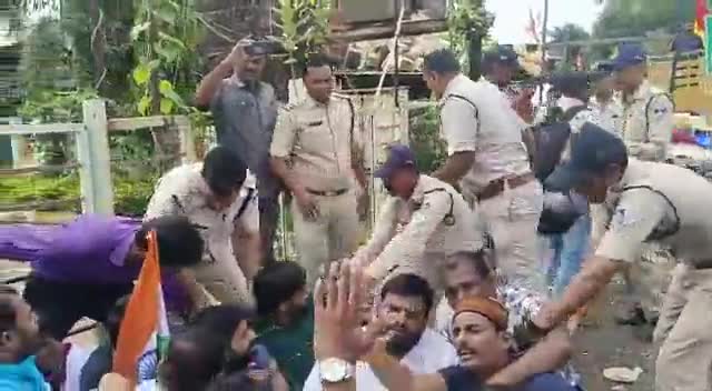 भर्ती सत्याग्रह भोपाल , मामा की तानाशाही #mpgovt #bhopalcollector #Indore #bhopalnews