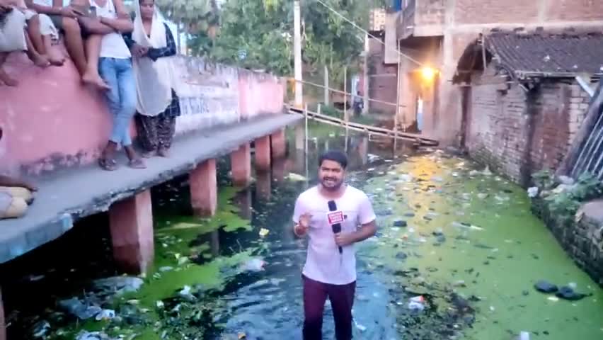 पटना ग्रामीण: बिहार का अजूबा स्विमिंगपुल वाला स्कूल | कचरे और नाली के पानी मे डूबा बच्चों का भविष्य #news #patna #bihar #sachtak