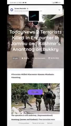 2 #terrorists #kiled #news #viral #latest #video #Hindinews