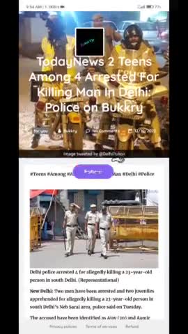 2 #arrested #on #delhi #murder #case #viral #news #crime #update