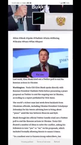 #elon #musk #on #russiaukrianewar #russia #putin  #twitter #poll