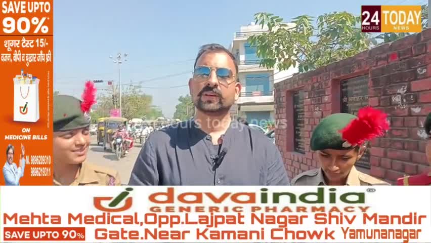 एनसीसी कैडेट्स ने संभाली ट्रैफिक व्यवस्था यातायात नियमों के प्रति किया जागरूक
#ncc
#trafficpolice 
#girlchildeducation