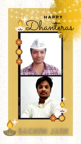 आप सभी को धनतेरस पर्व की ढेरो शुभकामनाए

#happydhanteras 

#आप_का_सचिन9138675275