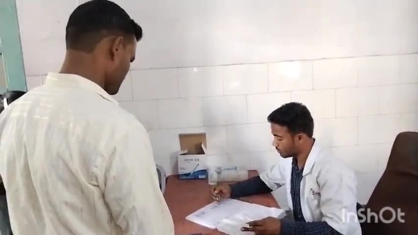 शाहबाद #सामुदायिक स्वास्थ्य केंद्र पर लगाए गए कुत्ते और बंदर के काटने के इंजेक्शन