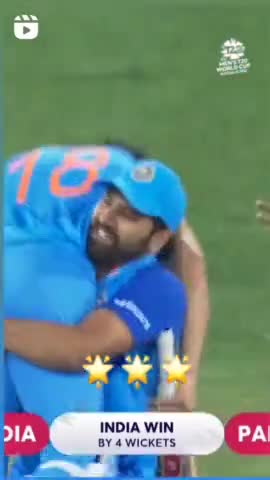 रोमांचक मुकाबला में भारत ने 4 विकेट से जीत लिया #indiavspakistan #viratkohli_official #team_india जीत की हार्दिक बधाई