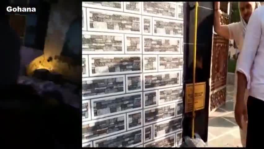 गोहाना: दिवाली की रात गोहाना के आदर्श नगर में गैस पाइप लाइन लीक होने से उसमें लगी आग, बड़ा हादसा टला
#diwali #gohana