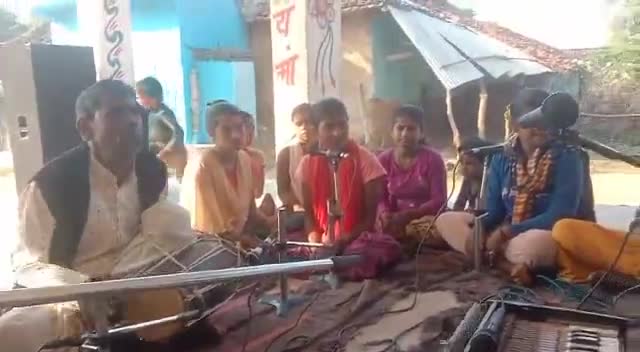 बनगवा ग्राम मे सूर्य ग्रहण के समय ग्रामवासियों ने सीताराम धुन का किया जप #सीताराम #सूर्यग्रहण