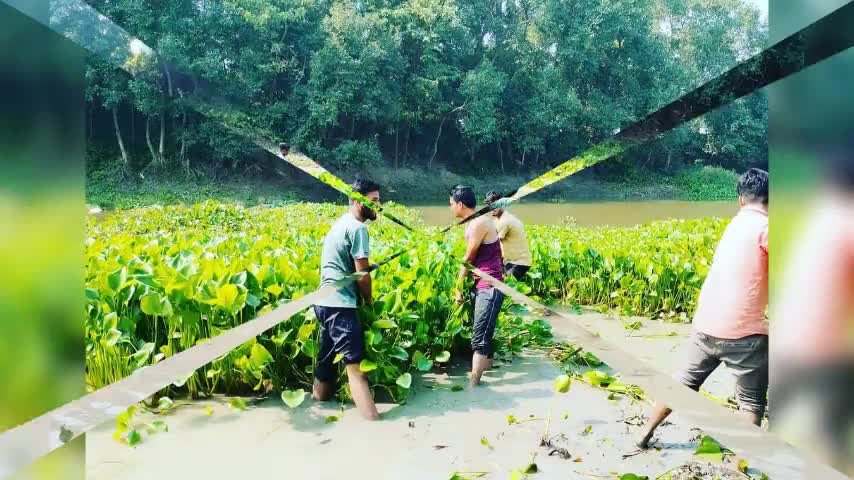 जमुई: आज से #छठ_घाट साफ करते हुए सभी लोग  जय हो #छठी_मैया 🙏🚩