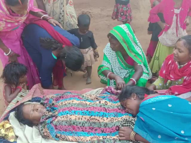 #दुधानी के #आदिवासी टोला में गोवर्धन कोल के #धर्मपत्नी का हुआ #निधन