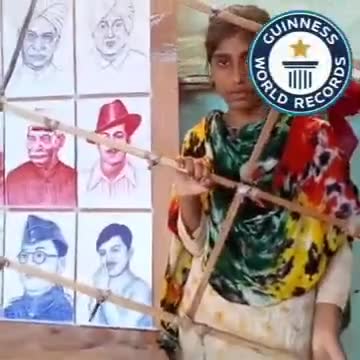 बदायूँ की लड़की का चमत्कार , बनाया विश्व रिकॉर्ड #artist #myvideo #aajtaknews #india #myself #budaun #indiatv #abpnews