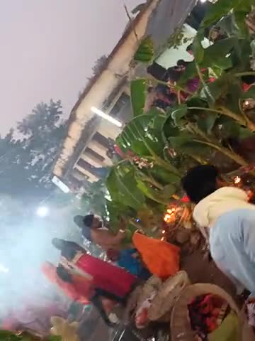 कटरा: #छठ_घाट #छठ_घाट 
shivdaspur_ पंचायत_ भवन_ का_ छठ_ का मनमोहक_दृश्य... 
जय_ ho_ छठी_ मैया..