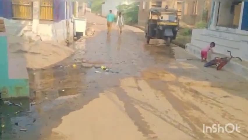 पलेरा: वार्ड क्रमांक 9 मे स्वच्छता के नाम पर उड़ाई जा रही धज्जियां #पलेरा_न्यूज