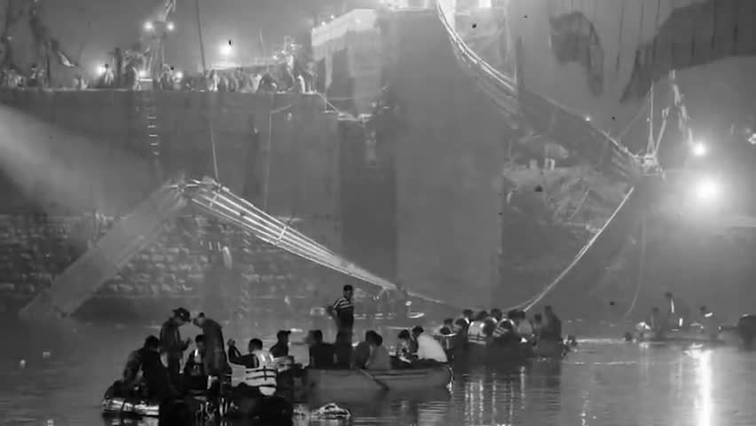 गुजरात का #मोरबी ब्रिज हादसा भाजपा के #भ्रष्टाचार का नतीजा
#MorbiBridgeCollapse