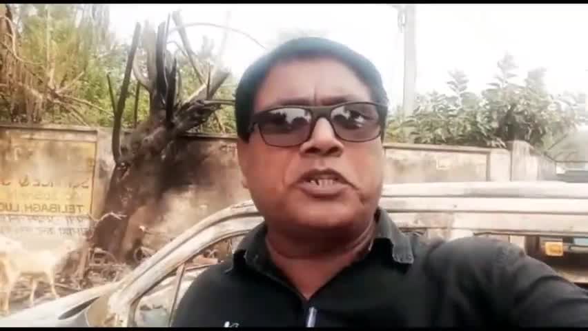 गाड़ी के सर्विस गैराज में लगी भीषड आग
क्या हुवा नुकसान1।
#Uditraj