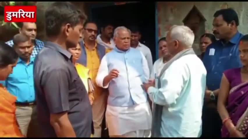 डुमरिया: पूर्व मुख्यमंत्री मांझी ने कहा भीड़ को जनप्रतिनिधियों ने उकसाया। महिला को जिंदा ज* #dumariya #Sewra
