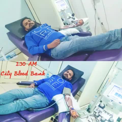 इमरजेंसी के दौरान देर रात 1 बजे प्लेटलेट्स सेल्स दान करने का अवसर प्राप्त हुआ #yamunanagarnews #drshubhamsaini