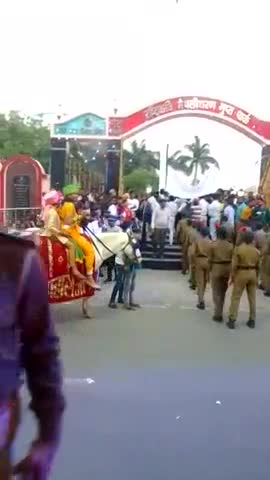 झांसी: Jhansi maharani Laxmi Bai sobhayatra#jhansicity
