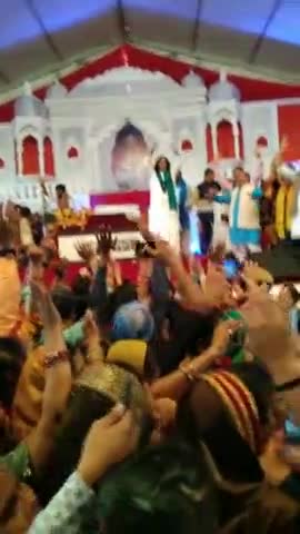 उन्नाव: उन्नाव के रामलीला मैदान में चल रही थी भागवत कथा जिसका आज अंतिम दिवस था बोलना पड़ेगा राधे राधे #unnao_news