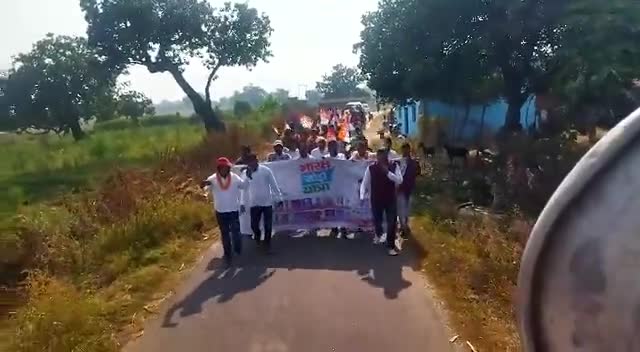 हेरहंज के कसमार में #भारत_जोडो_यात्रा में