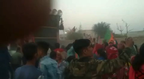 सरदारशहर: सरदारशहर : बीजेपी की रैली की शुरुआत डीजे से हुई #sardarshahr #newsnationssardarshahar #bjp