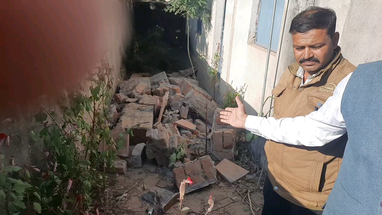 #सबलगढ़ स्कूल में चंद दिनों में दूसरी नवनिर्मित टंकी गिरने से #भ्रष्टाचार की भेंट चढ़ा बालक का जीवन -#कर्नल_उमेश_वर्मा