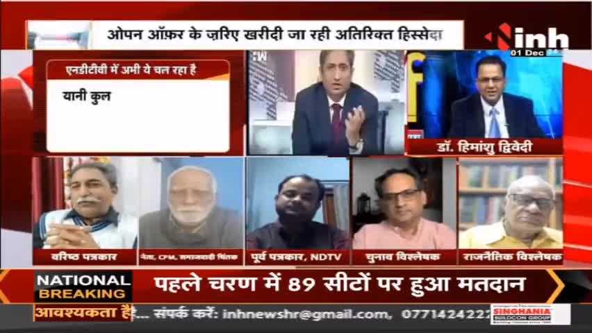 चर्चा : रवीश कुमार ने NDTV से दिया इस्तीफा #RavishKumar #RavishKumarNDTV #NDTV #RavishKumarResigns #PrannoyRoy #INHNews