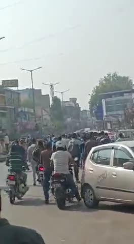 राजू ठेहट के मर्डर के बाद सीकर शहर बंद #राजू ठेहट #सीकर #crime