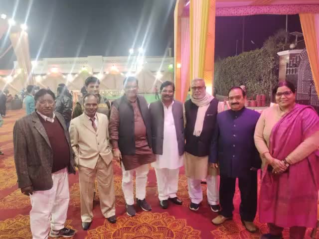 #हसनपुर_विधानसभा42 के हसनपुर में कमाल पैलेस में अजयपाल जी के पुत्र के आशीर्वाद समारोह में समिल्लित हुए ।