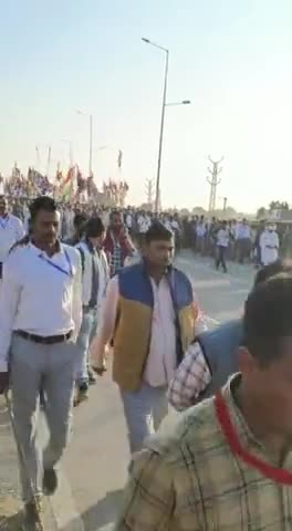 बाड़मेर :   #कोटा में #भारत_जोड़ों_यात्रा रैली