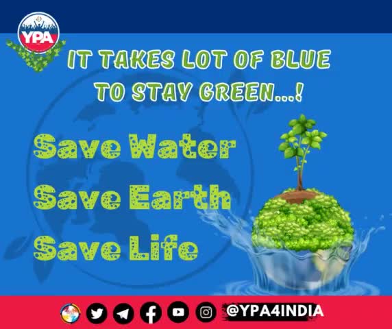 The most valuable and significant natural resource on our planet is water. All living beings depends on it. Without water, there is no life.
#savewatersavelife #resources #ypa4india #ypa #ypawishes