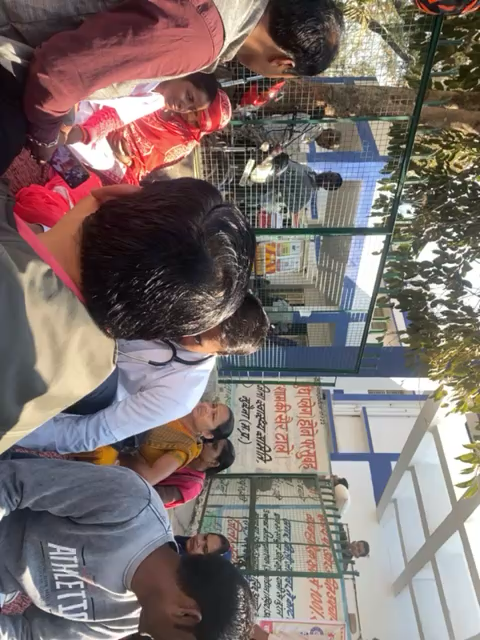 कैलारस हॉस्पिटल में हड़ताल का पाँचवा दिन । #strike