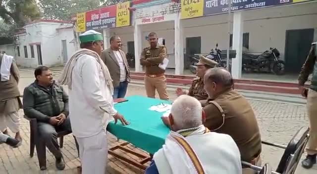 मिल्कीपुर: साल के अंतिम माह का दूसरा थाना दिवस हुआ सम्पन्न  #अयोध्या#मिल्कीपुर एक रिपोर्ट