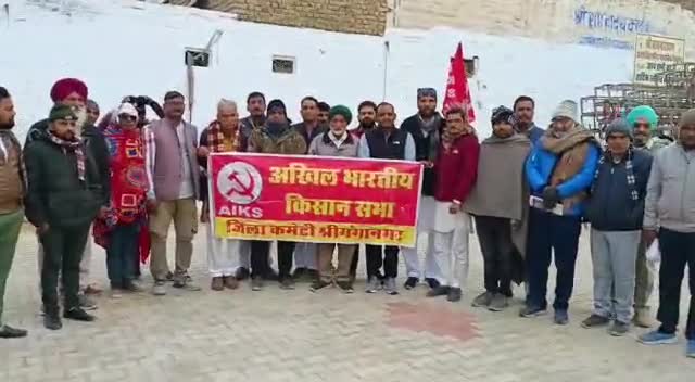 #गंगानगर का किसान पानी के लिए करेगा सघर्ष, आवशयक हुई बैठक, किसानों के नेता का. रामप्रसाद जांगिड़ रहे उपस्थित #