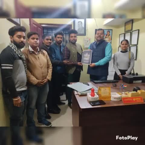 आज #ROHTAS_GOT_TALENT के आर्गेनाइजर रोहित राज जी, हेड कॉर्डिनेटर नेहा सिंह, रवि विराट जी, बिट्टू कुमार जी, अमन प्रकाश जी एवं प्रीतम जी ने मुझे आगामी 17 जनवरी 2023 को आयोजित होने जा रहे भव्य कार्यक्रम में बतौर #विशिष्ट_अतिथि आमंत्रित किया !!