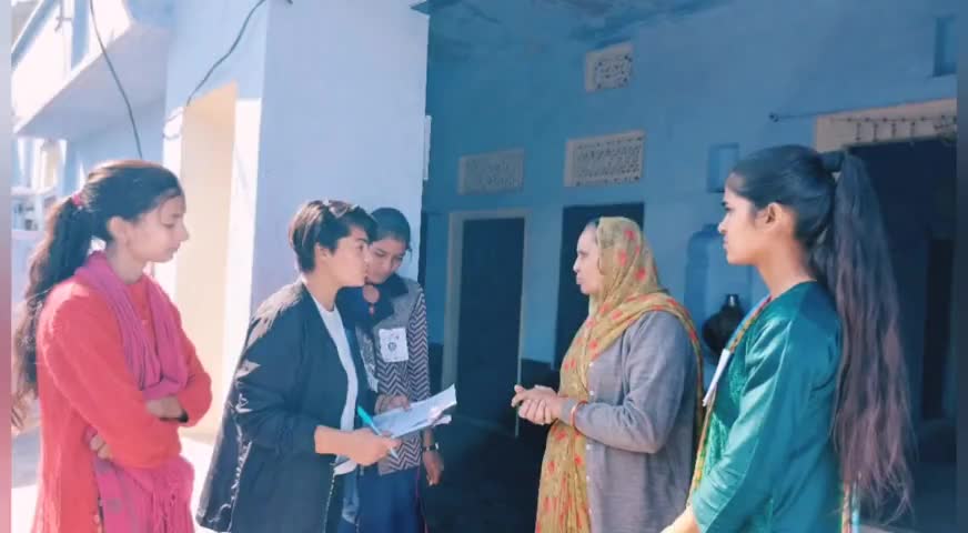 खेतड़ी: विनोदिनी स्नातकोत्तर महाविद्यालय के NSS कैडेट्स ने किया घर घर सर्वे #jhunjhunu #khetrinews #खेतड़ी #khetri #news #raj