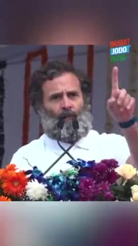 आज करोड़ों हिंदुस्तानी नफ़रत के बाज़ार में मोहब्बत की दुकान खोल रहे हैं - भारत एक हो रहा है।#Vridavan#
