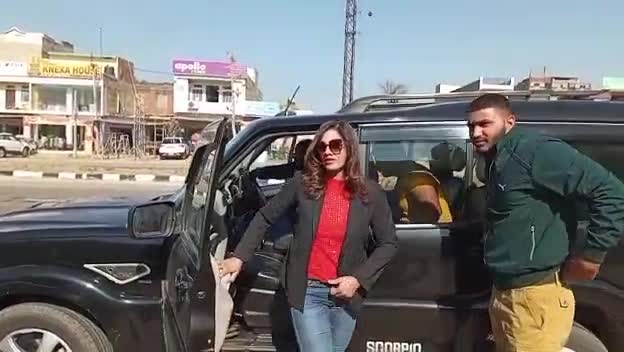 राजस्थान की पहली महिला बॉडी बिल्डर गोल्ड मेडलिस्ट #प्रिया सिंह मेघवाल का रींगस में हुआ भव्य स्वागत