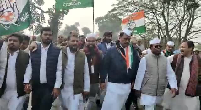 #bharatjodoyatrabihar  , सर्द हवाओं के बीच फिर#bihar  पड़े है, मातृभूमि की रक्षा के लिए। 
Indian National Congress - BIHAR Dr Akhilesh Prasad Singh 
#Bhagalpur #Congress #Bihar